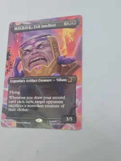 M.O.D.O.K., Evil Intellect (Borderless) - Marvel Super Heroes Regular - Mtg - Image 2