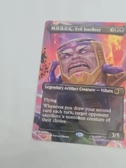 M.O.D.O.K., Evil Intellect (Borderless) - Marvel Super Heroes Regular - Mtg - Image 3