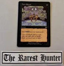 X1 - MTG - Dark Ritual - MP/HP - Common - Mercadian Masques - 129/350 - Image 1