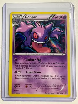 Gengar 60/162 Holo Rare BREAKthrough Pokemon Moderately Played - Image 1