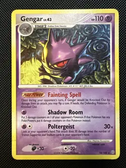 Gengar [HP] 18/100 Stormfront Pokemon Card Non Holo - Pokemon TCG - Image 1