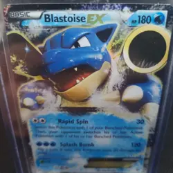 Blastoise EX 29/146 XY Holo EX Rare NM Pokemon TCG Card 2014 Near Mint Trading C - Image 2