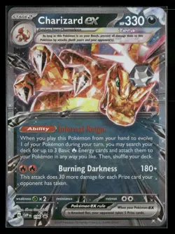 Charizard ex -196 196 Holo Promo Scarlet & Violet Promo Pokemon Near Mint - Image 1