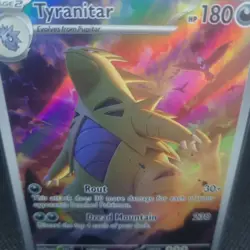 Tyranitar - 222/193 - Illustration Rare Paldea Evolved - Pokemon TCG Card NM/MT - Image 2