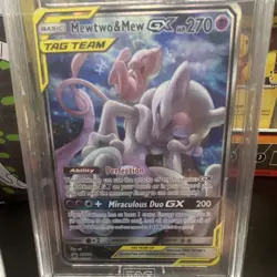The Pokemon Company Mewtwo & Mew GX TAG TEAM SM191 Promo Holo English 270 HP - Image 4