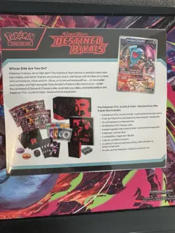 Pokemon Scarlet Violet Destined Rivals Elite Trainer Box New Factory Sealed Box - Image 2