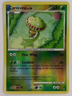 Pokemon Carnivine 53/147 Supreme Victors Reverse Holo LP - Image 1