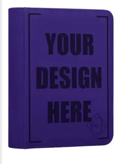 Pokemon Tcg Lazer Engraved 4 Pocket Toploader Zipper Binder (See Description) - Image 1