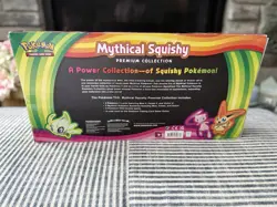 Pokemon Mythical Squishy Premium Collection Box 2021 English Promo Mew - Image 2