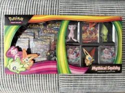 Pokemon Mythical Squishy Premium Collection Box 2021 English Promo Mew - Image 5