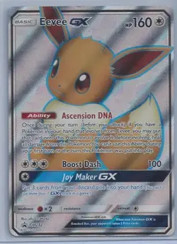 Pokemon Eevee GX SM242 Full Art Holo Promo Card NM - Image 1