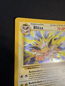 Pokemon TCG Blitza (Jolteon) Holo Rare Jungle 4/64 Unlimited WOTC 1999 German - Image 5