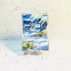 2025 POKEMON PHANTASMAL FLAMES PIPLUP 098/094 ILLUSTRATION RARE - Image 1
