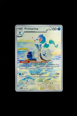 Primarina 088/084 Illustration Rare Pitch Black Pokemon Holo Near Mint -B - Image 1