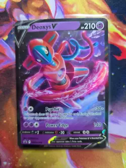 DEOXYS V SWSH266 Holo Promo Sword & Shield Promo Pokemon Near Mint - Image 1
