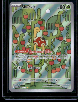 Shuckle 136/132 ME01: Mega Evolution Pokemon TCG NM - Image 1