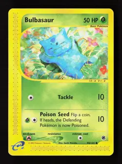 Bulbasaur 94/165 Common Expedition Base Set Pokemon Near Mint - Image 1