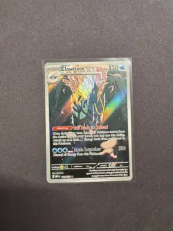 Pokemon Clawitzer 141 Illustration Rare Mega Evolution English - Image 1