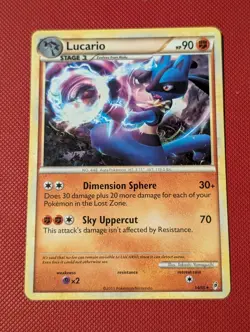 Pokemon - Lucario - 14/95 Non Holo - Call of Legends MP - Image 1