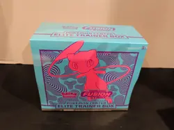 Pokemon TCG Pokemon Center Fusion Strike Elite Trainer Box Tears In Plastic - Image 1