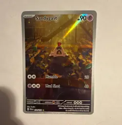 The Pokemon Company Sandygast 214/193 Paldea Evolved IR Holo Full Art EN 90HP - Image 1