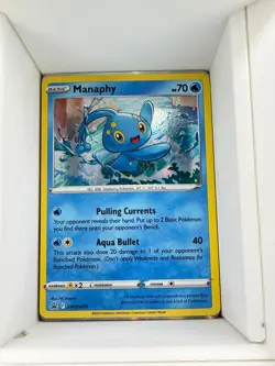 Manaphy SWSH275 Holo Promo Sword & Shield Promo Pokemon Holo Near Mint - Image 1