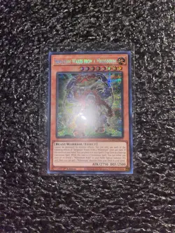 Yugioh! Senjengin Wakes from a Millennium MP25-EN077 Prismatic Secret Rare NM - Image 1