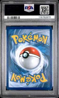 2015 POKEMON XY DOUBLE CRISIS #6 FULL ART/TEAM AQUA'S KYOGRE EX PSA 8 - Image 2