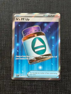 N's PP Up - Pokemon - Ultra Rare - 262/217 - ME: Ascended Heroes - Near Mint - Image 1