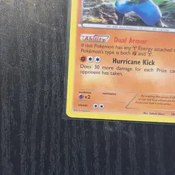 Lucario 78/135 Holo Rare Plasma Storm Pokemon LP - Image 3