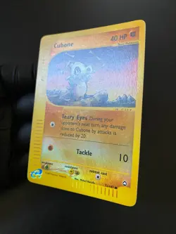 POKEMON CUBONE REVERSE HOLO FOIL 72/147 AQUAPOLIS ENGLISH EX - Image 2