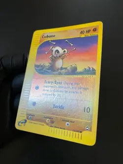 POKEMON CUBONE REVERSE HOLO FOIL 72/147 AQUAPOLIS ENGLISH EX - Image 3