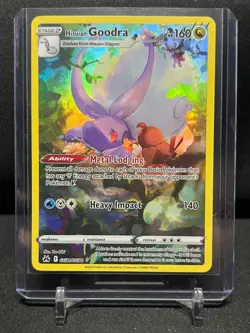 Hisuian Goodra GG21/GG70 Galarian Gallery Holo Rare Pokemon 2023 Crown Zenith NM - Image 1