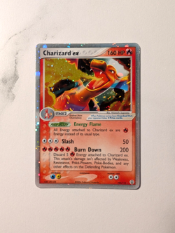Pokemon TCG Charizard ex EX FireRed & LeafGreen 105 Holo Rare EX NM - Image 2