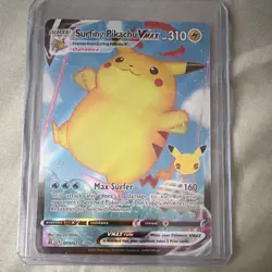 The Pokemon Company Surfing Pikachu VMAX 009/025 Ultra Rare Holo EN - Image 1
