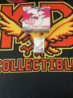 Lot Of 2, Sealed Pokemon White Flair ETB And White Flair Booster Bundle - Image 1
