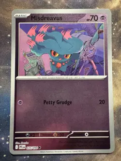 Pokemon TCG Misdreavus 035/094 Me02: Phantasmal Flames Reverse Holo - Image 1
