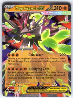 Mega Zygarde ex 071 Promo ME: Mega Evolution Promo Pokemon Holo - Image 1