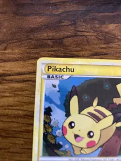 Pokemon TCG Heart Gold & Soul Silver Pikachu HGSS03 Holo Black Star Promo - Image 4