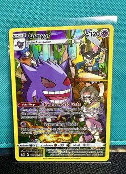 Gengar TG06/TG30 Swsh11: Lost Origin Trainer Gallery Holo NM Pokemon Card - Image 1