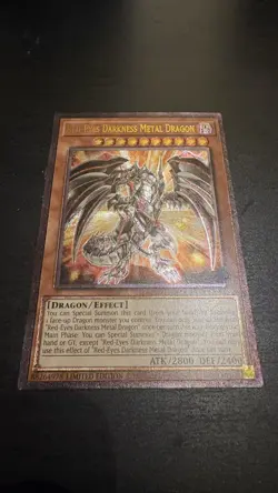 Yugioh Red-Eyes Darkness Metal Dragon, Ultimate Rare UP01-EN002 - Image 1