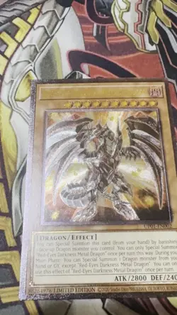 Yugioh Red-Eyes Darkness Metal Dragon, Ultimate Rare UP01-EN002 - Image 2