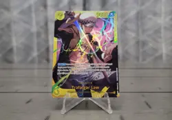 Bandai One Piece TCG Trafalgar Law OP10-119 SEC x2 + Law & Bepo ST24-004 Foil - Image 2