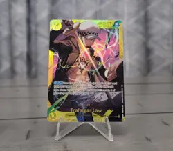 Bandai One Piece TCG Trafalgar Law OP10-119 SEC x2 + Law & Bepo ST24-004 Foil - Image 3