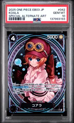 Koala 042 Special Alternate Art One Piece Japanese PSA 10 EB03 - Image 1