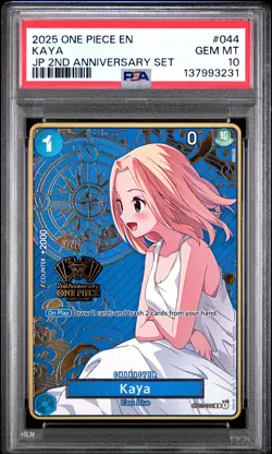 Kaya 044 One Piece 2nd Anniversary Set One Piece Japanese PSA 10 - Image 1