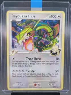 Pokemon Rayquaza C LV.73 Holo Card 8/147 Supreme Victors Series LP - Image 1