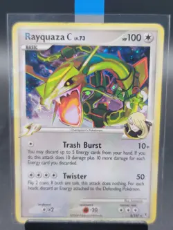 Pokemon Rayquaza C LV.73 Holo Card 8/147 Supreme Victors Series LP - Image 3