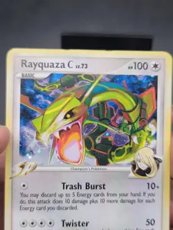 Pokemon Rayquaza C LV.73 Holo Card 8/147 Supreme Victors Series LP - Image 5