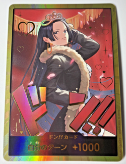 ONE PIECE Card Game Don!! Card Boa Hancock EB03-D04 Heroine Edition NM - Image 1